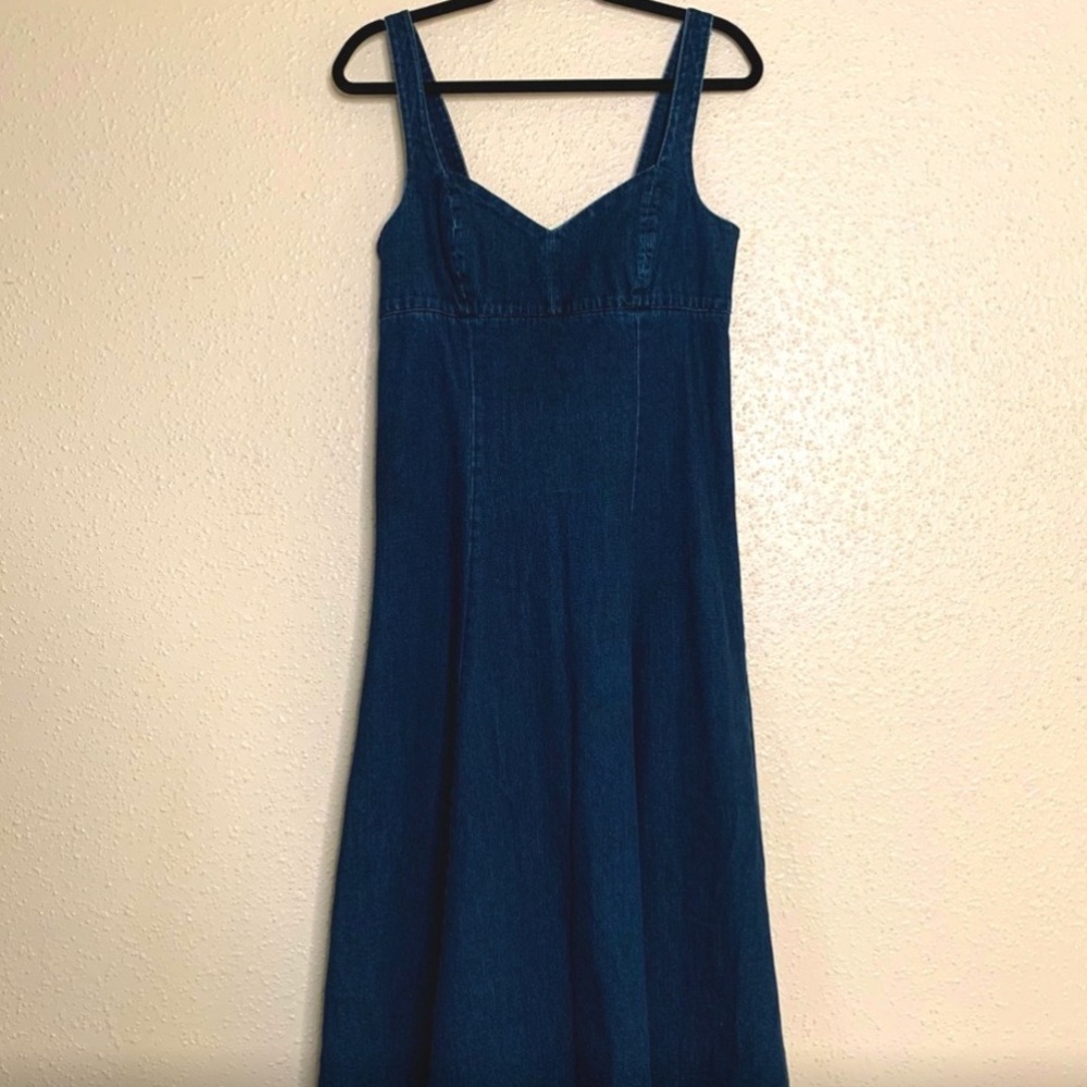 Anthropologie Holding Horses Denim Dress Size 6